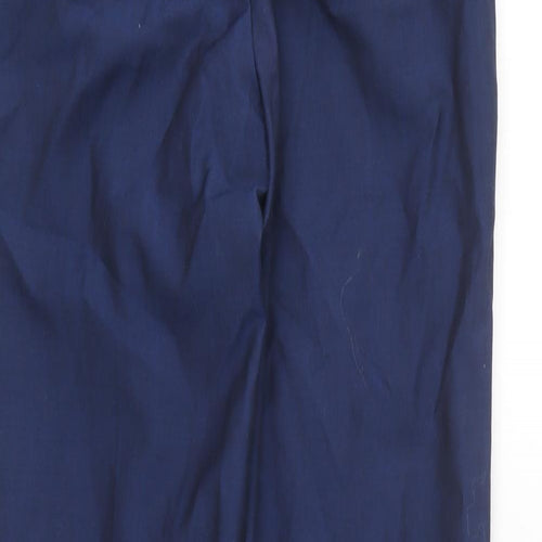 Preworn Mens Blue Wool Trousers Size 30 in L28 in Regular