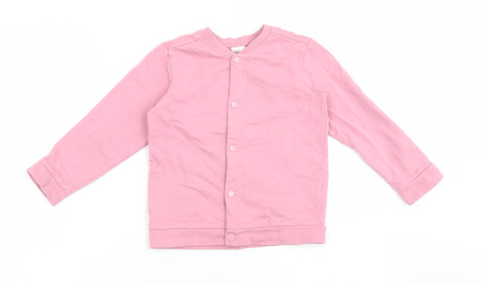 H&M Girls Pink Jacket Size 3-4 Years