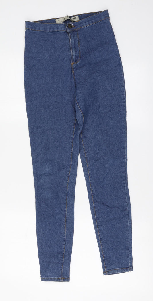 Denim & Co. Womens Blue Cotton Jegging Leggings Size 6 L28 in