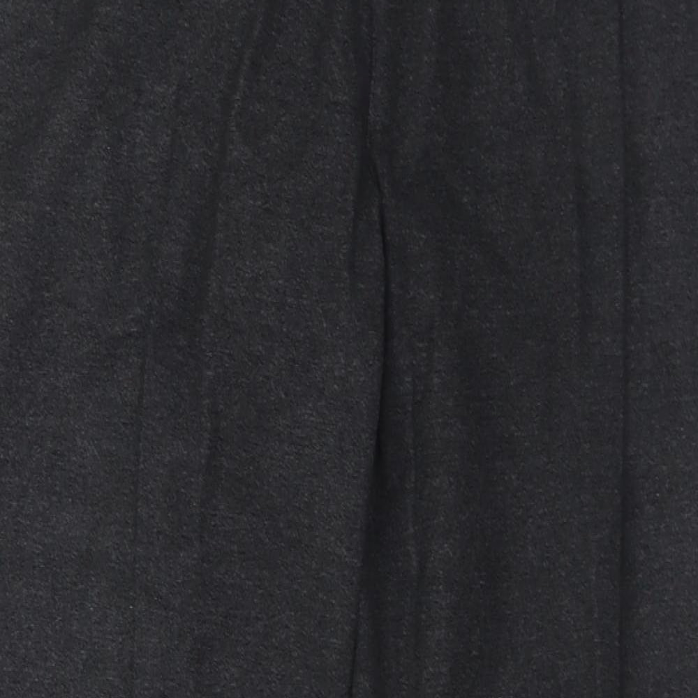IB Diffusion Mens Grey Cotton Trousers Size 36 in L31 in Regular