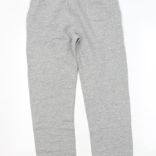 George Girls Grey Cotton Jogger Trousers Size 12 Years Regular - 64 College Sports