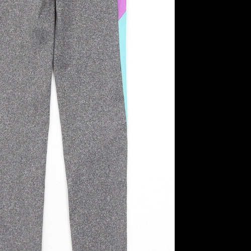 Young Dimension Girls Grey Polyester Jogger Trousers Size 9 Months Regular