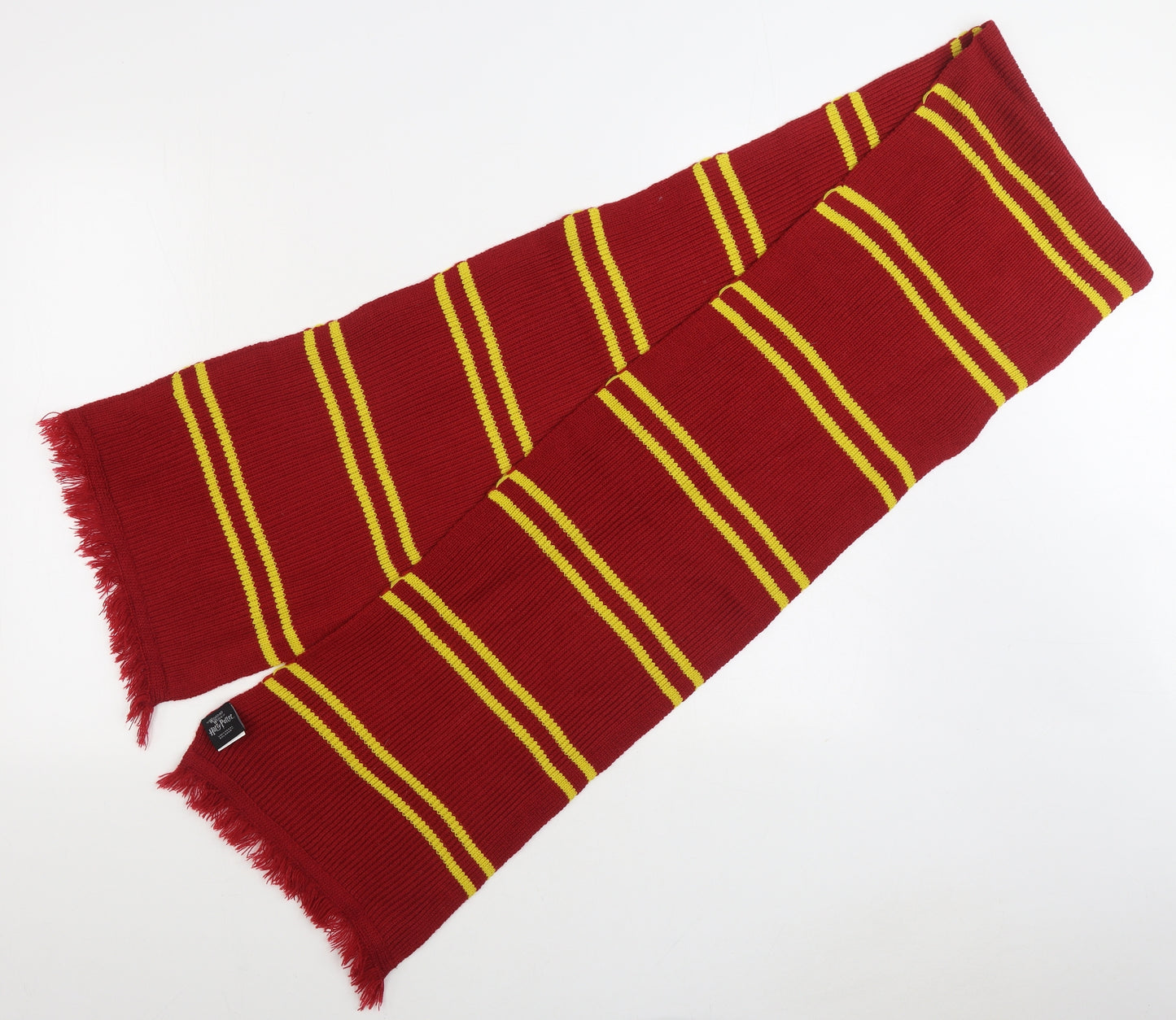 Harry Potter Unisex Red Striped Acrylic Scarf One Size