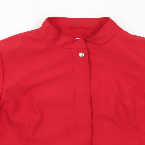 Rossetti Womens Red Jacket Coat Size 16 Zip