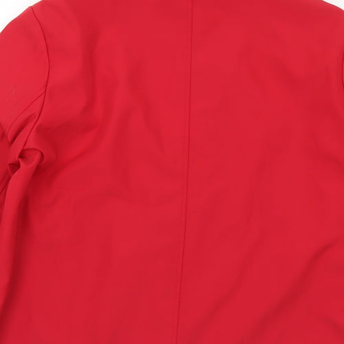 Rossetti Womens Red Jacket Coat Size 16 Zip