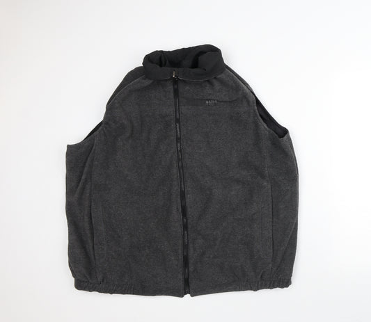 Maine Mens Grey Jacket Size L - Sleeveless