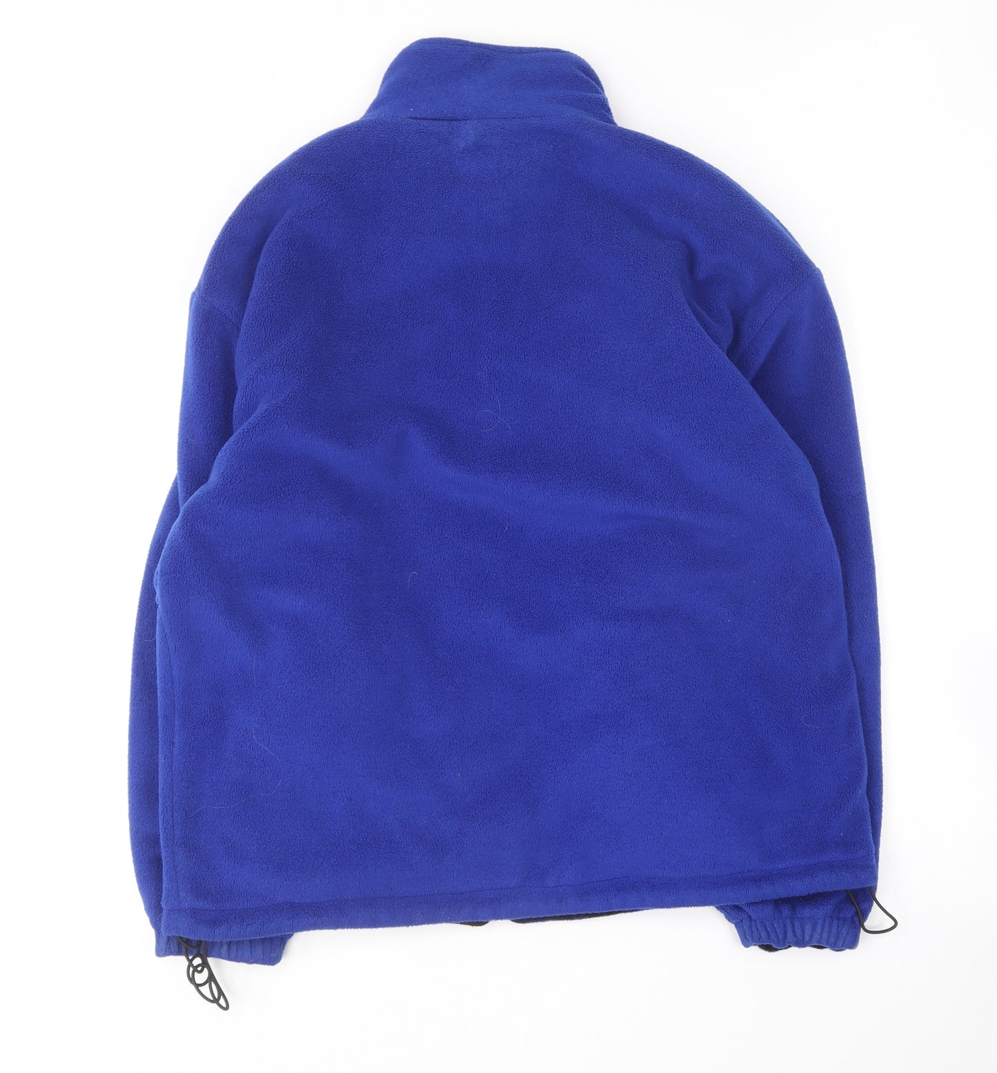 Icecube Mens Blue Polyester Full Zip Sweatshirt Size S