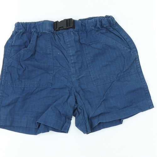 ENRG Boys Blue Cotton Utility Shorts Size 4-5 Years Regular