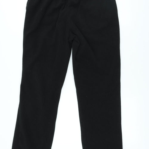Damart Mens Black Polyester Jogger Trousers Size M L25 in Regular