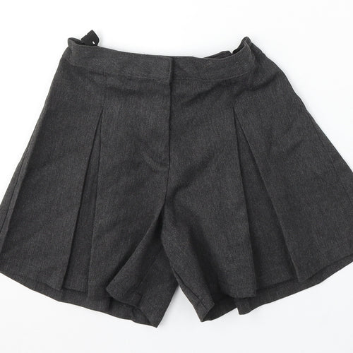 NEXT Girls Grey Polyester Bermuda Shorts Size 5 Years Regular