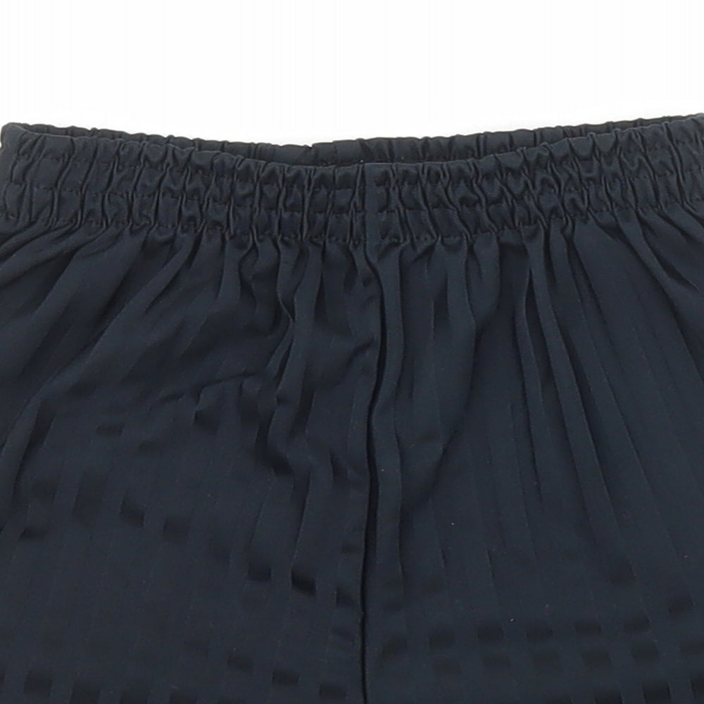 TU Boys Black Polyester Sweat Shorts Size 3 Years Regular