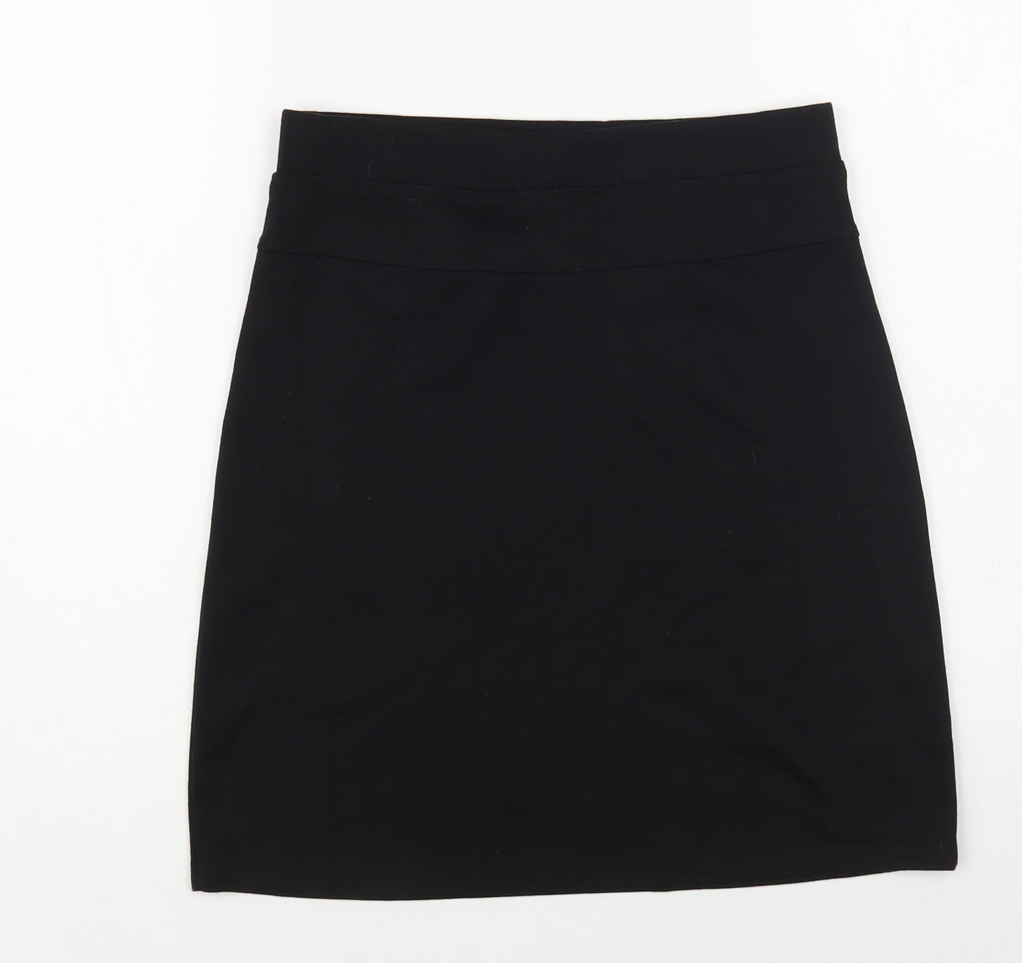 NEXT Girls Black Polyester Straight & Pencil Skirt Size 13 Years Regular - Schoolwear