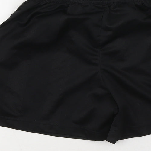 Sondico Boys Black Polyester Sweat Shorts Size 11-12 Years Regular