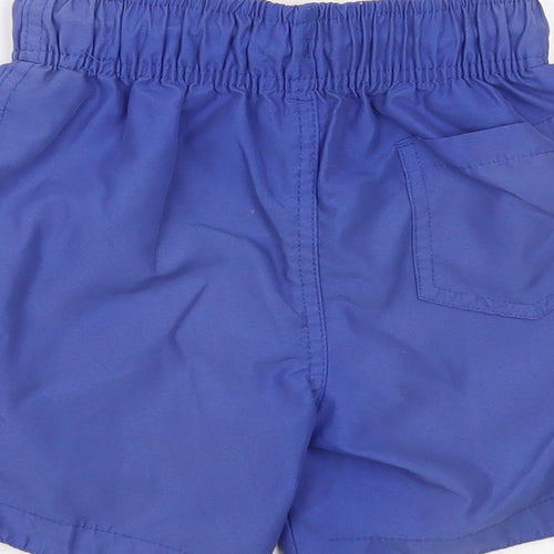 Primark Boys Blue Polyester Bermuda Shorts Size 5-6 Years Regular Drawstring - swimming shorts