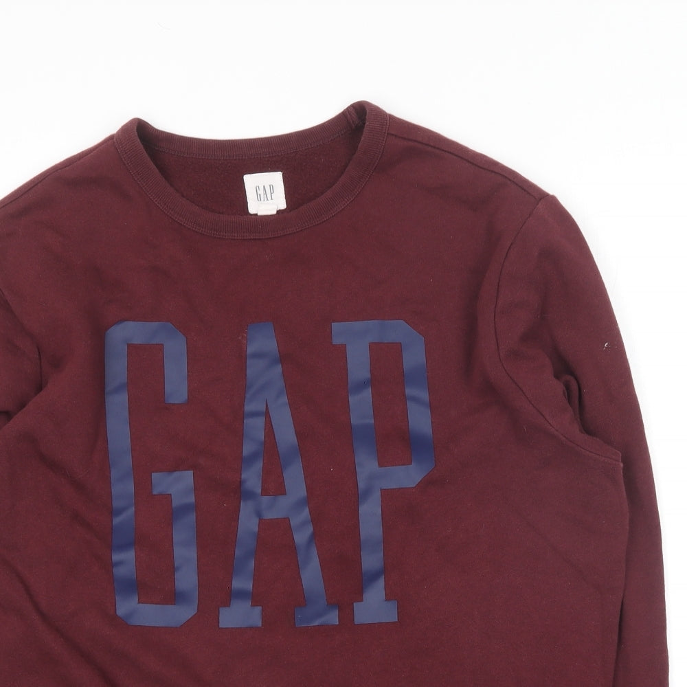 Gap Mens Purple Cotton Pullover Sweatshirt Size M