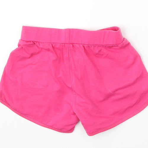 Seagull Girls Pink Cotton Sweat Shorts Size 9-10 Years Regular - Cat
