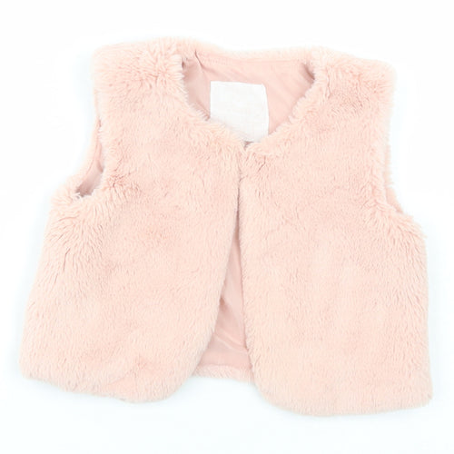 Young Dimension Girls Pink Gilet Jacket Size 2 Years