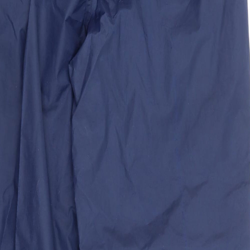 Bronte Mens Blue Nylon Rain Trousers Trousers Size M L31 in Regular