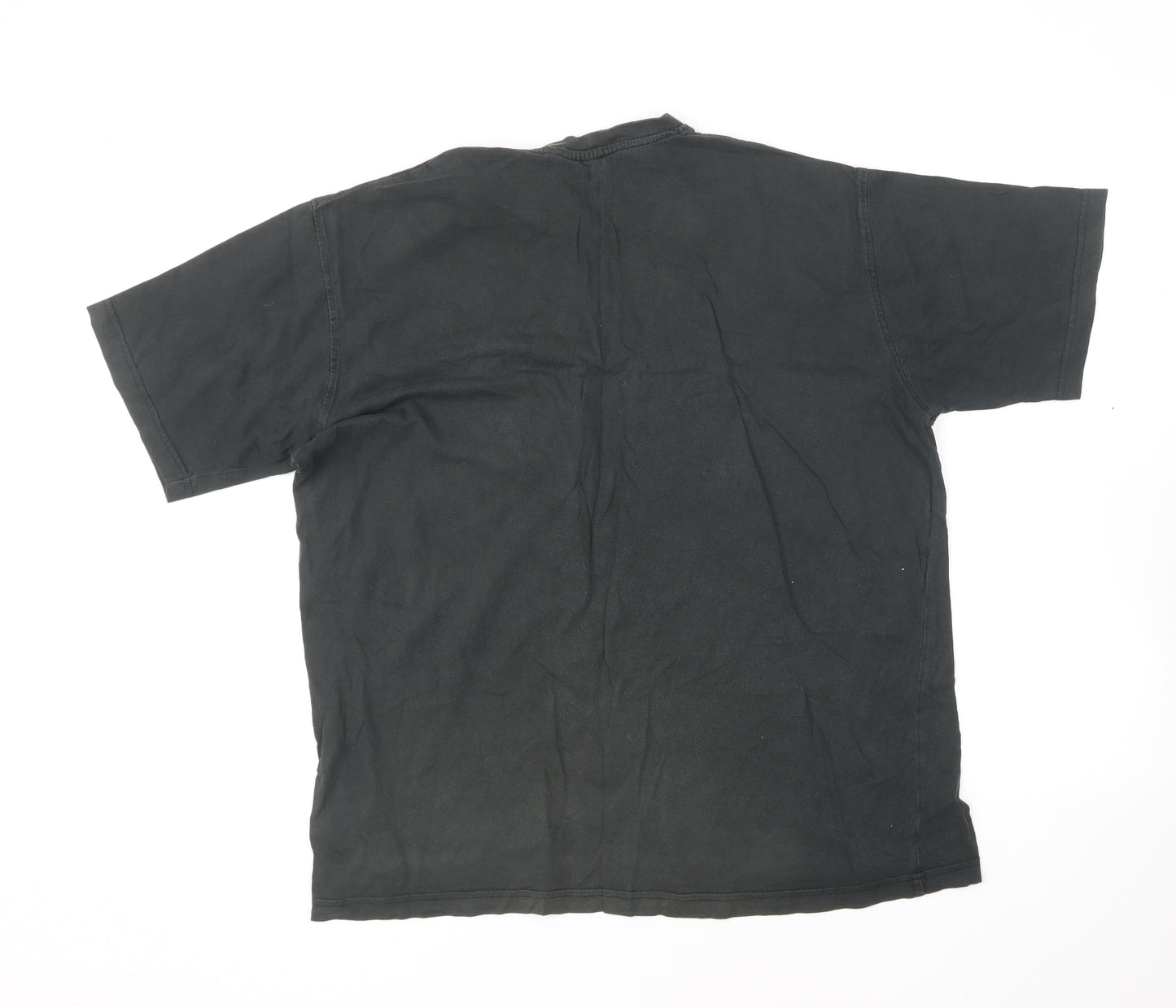 Patrick Mens Green Cotton T-Shirt Size XL Round Neck