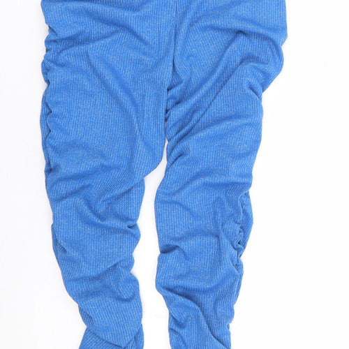 SheIn Womens Blue Polyester Jogger Leggings Size 10 L26 in