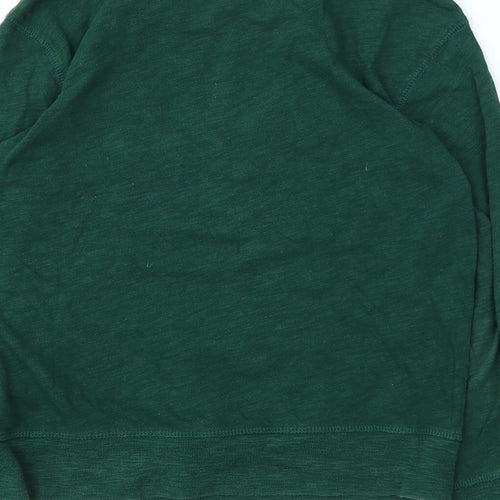 Gap Boys Green Cotton Pullover Sweatshirt Size M Pullover - Wolf
