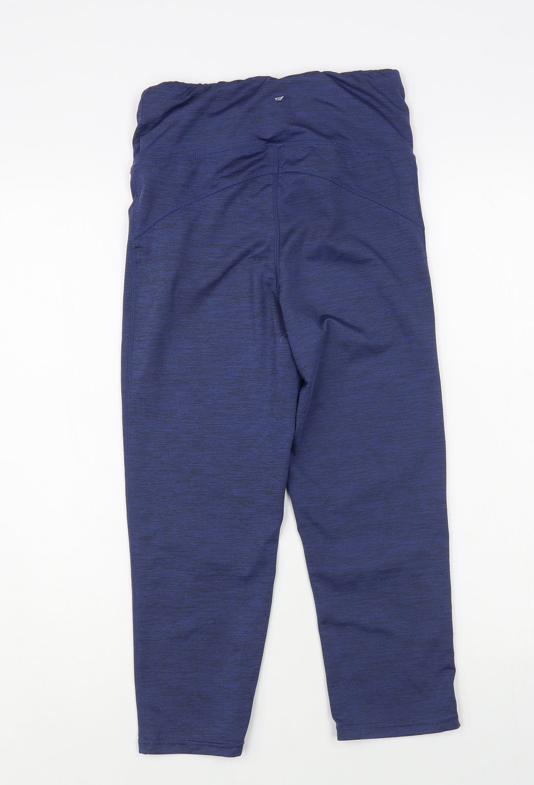 Primark Womens Blue Polyester Cropped Leggings Size XS L20 in Regular