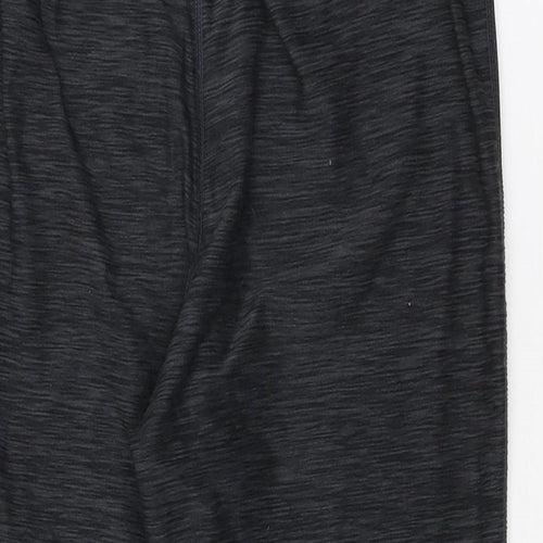 H&M Womens Grey Polyester Cropped Leggings Size M L17 in Regular Pullover