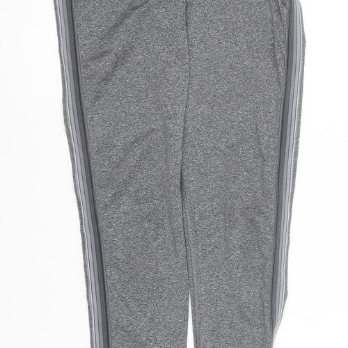 LIVE LOVE DREAM Womens Grey Polyester Jogger Leggings Size S L26 in Regular Pullover