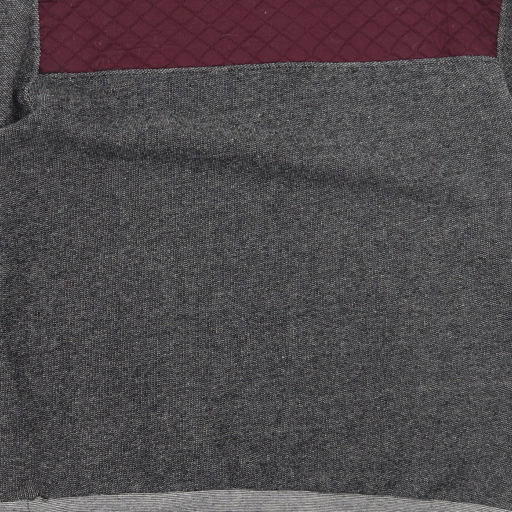 Firetrap Mens Grey Cotton Pullover Sweatshirt Size M