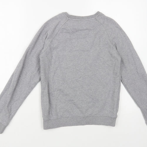 Henri Lloyd Boys Grey Cotton Pullover Sweatshirt Size 10-11 Years Pullover