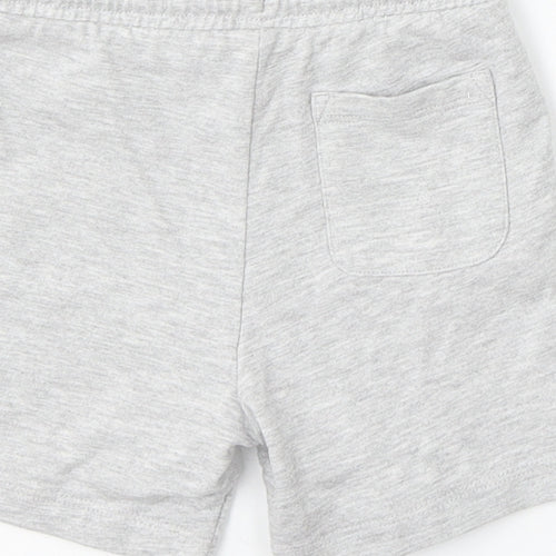 Matalan Boys Grey Cotton Sweat Shorts Size 2-3 Years Regular Tie - Surfing