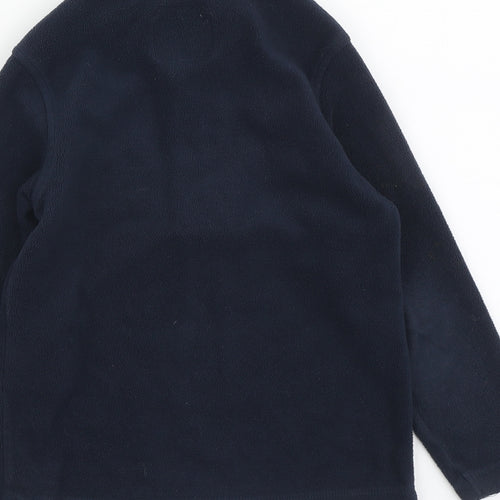 Regatta Boys Blue Polyester Pullover Size 5-6 Years Button