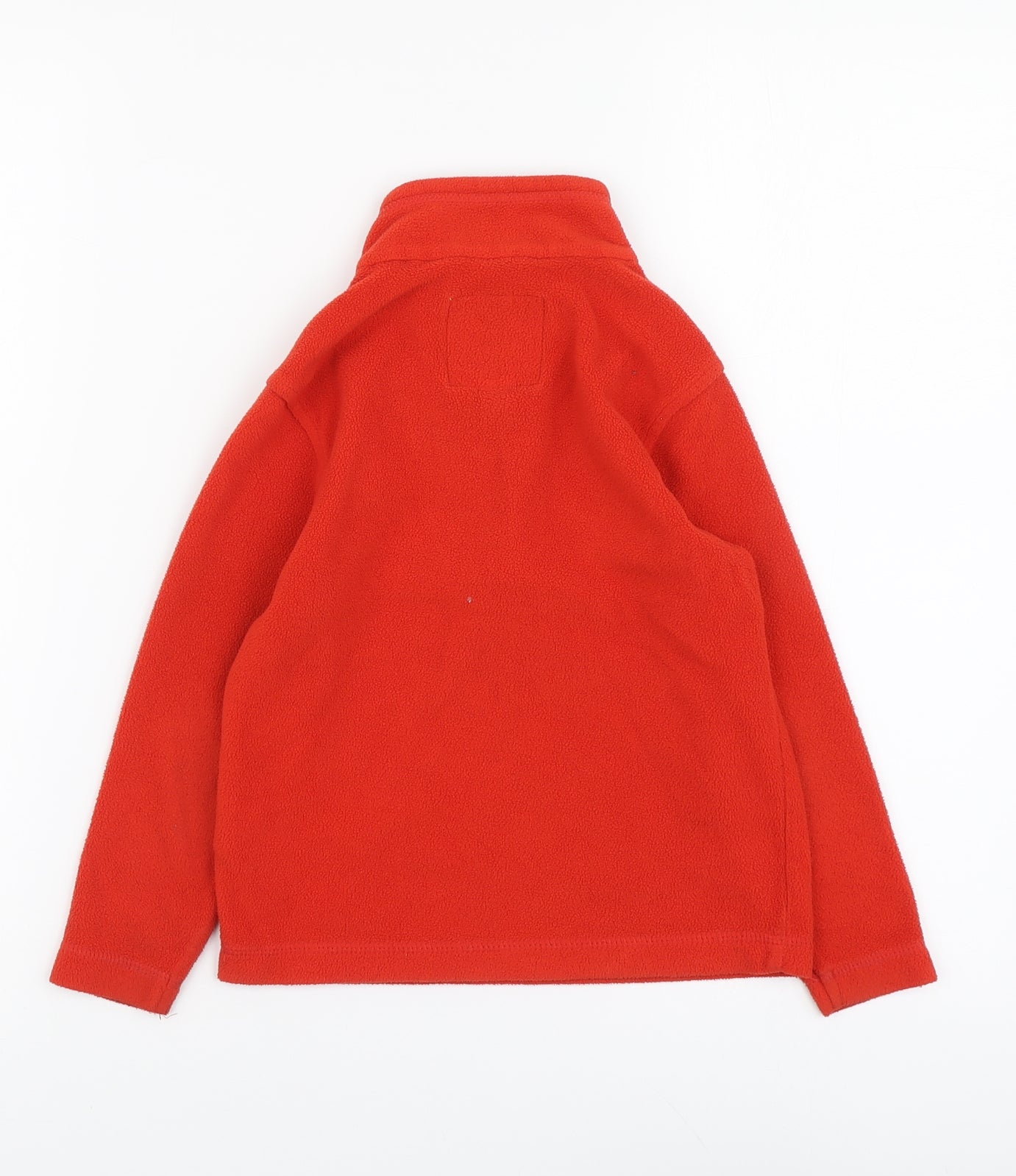 Regatta Boys Red Polyester Pullover Hoodie Size 5-6 Years Pullover
