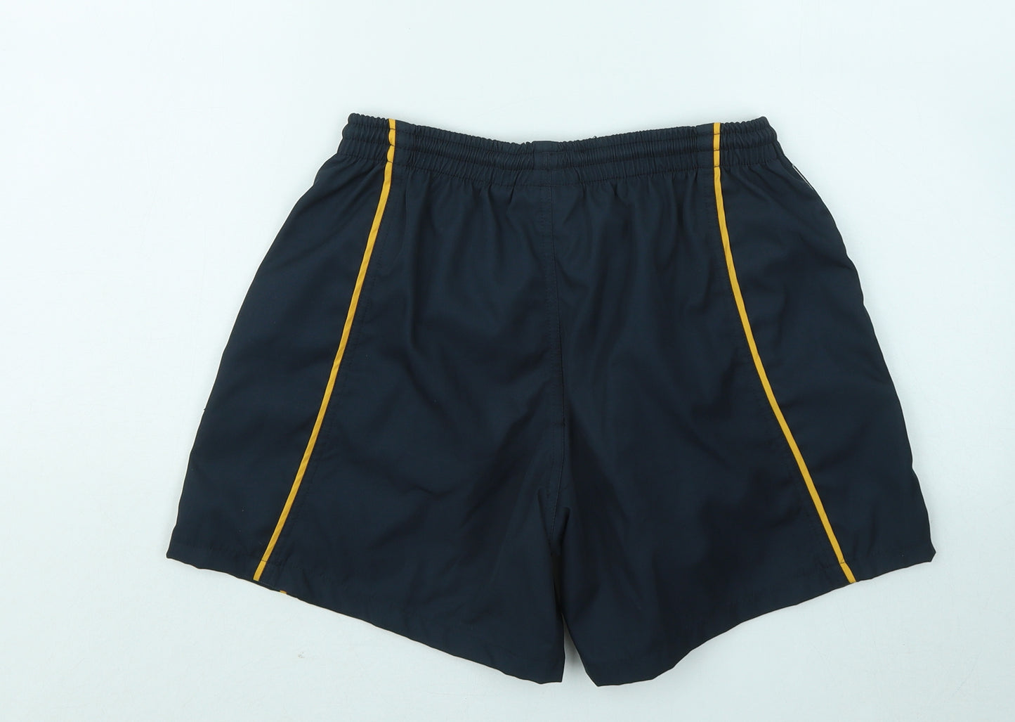 Kukri Mens Blue Polyester Sweat Shorts Size 2XS Regular