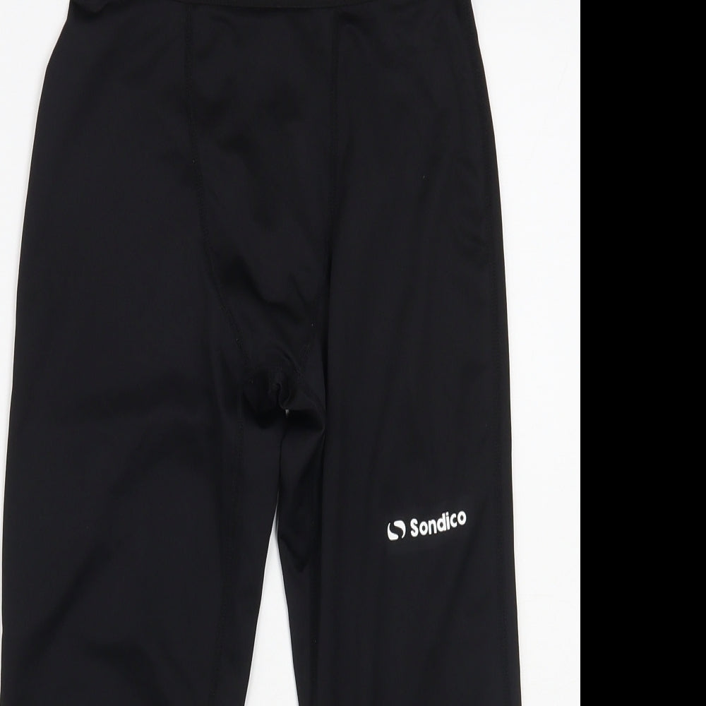 Sondico Girls Black Polyester Jogger Trousers Size 11-12 Years Regular Pullover