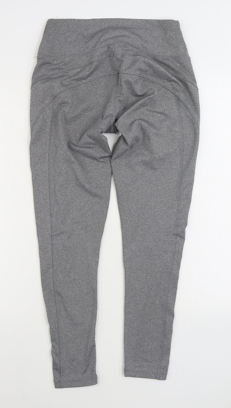 Workout Womens Grey Polyester Jogger Leggings Size 10 L30 in