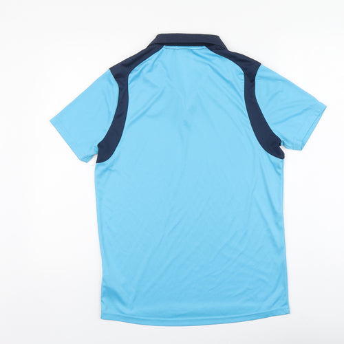 Joma Mens Blue Polyester Polo Size S Collared Pullover - Greenisland FC