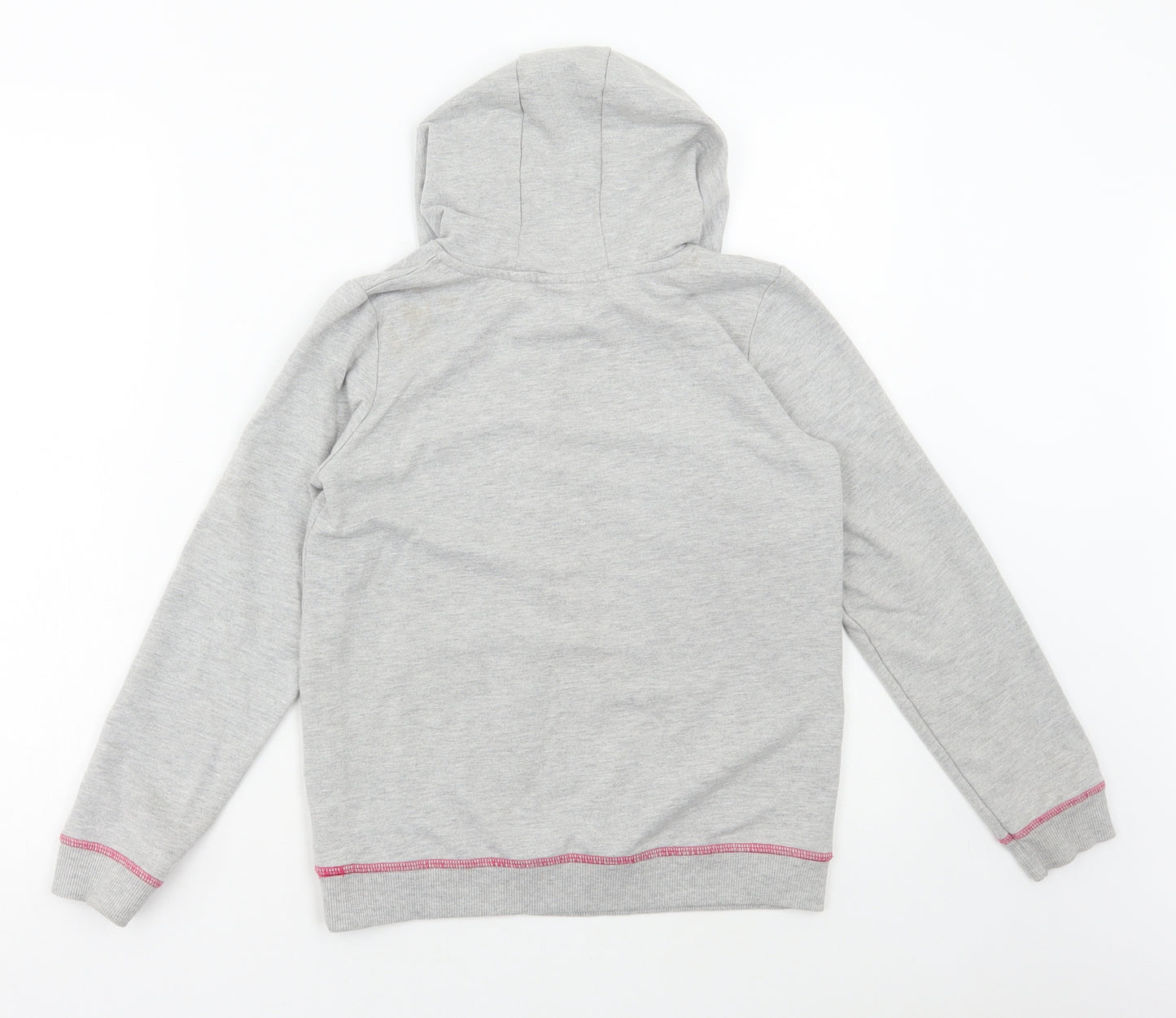 George Girls Grey Cotton Pullover Hoodie Size 12-13 Years Pullover - One Direction