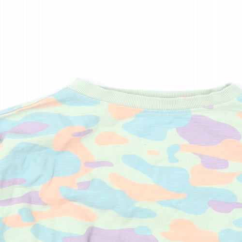 George Girls Multicoloured Camouflage Cotton Pullover Sweatshirt Size 2-3 Years Pullover
