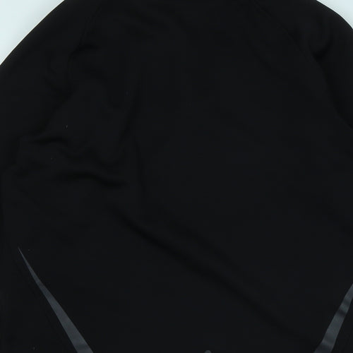 Dare 2B Mens Black Polyester Pullover Casual Size S Mock Neck Zip