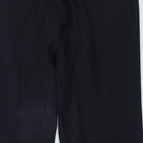 NEXT Mens Blue Polyester Trousers Size 32 in L31 in Regular Zip