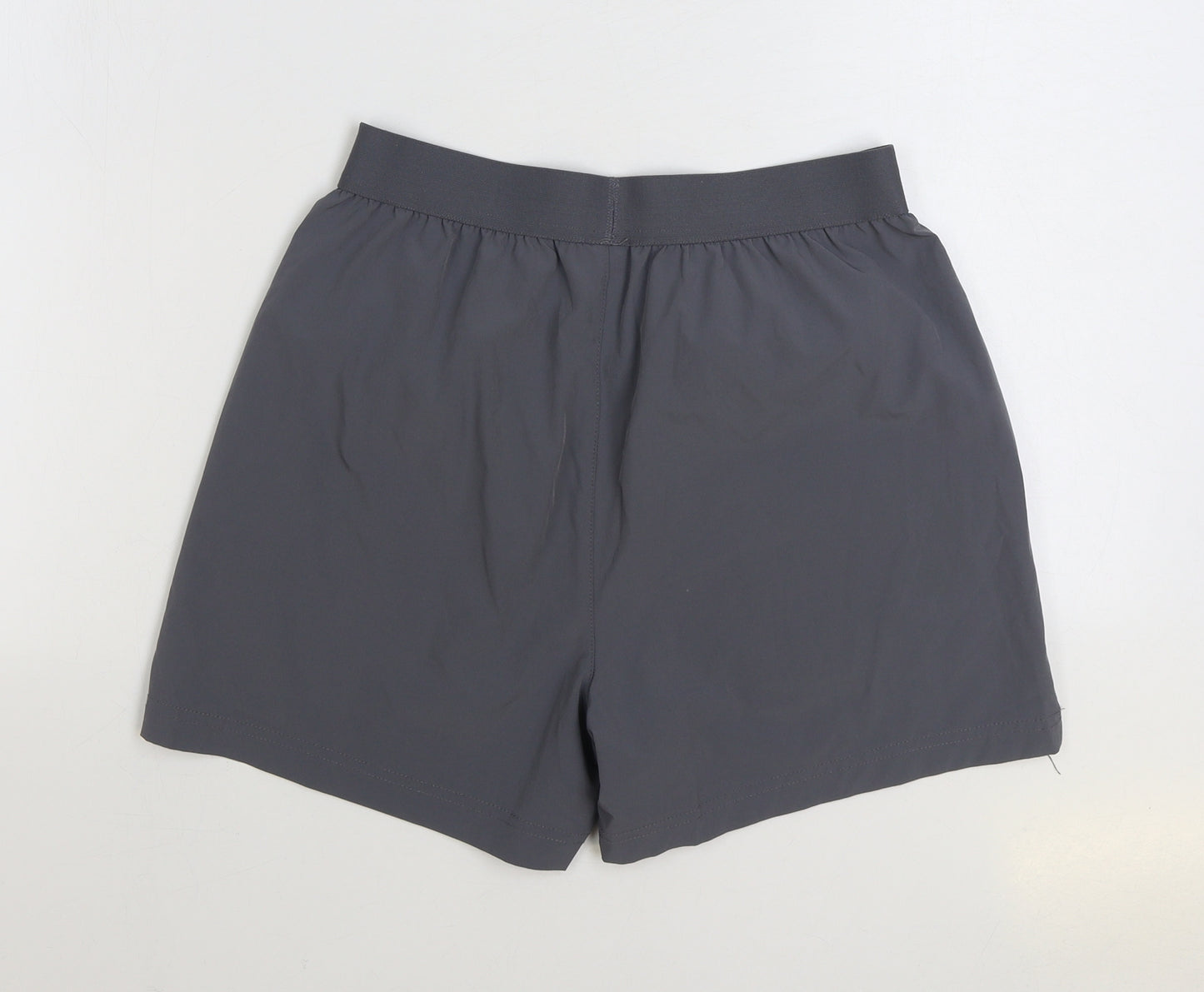 Tenth Mens Grey Polyester Sweat Shorts Size S Regular