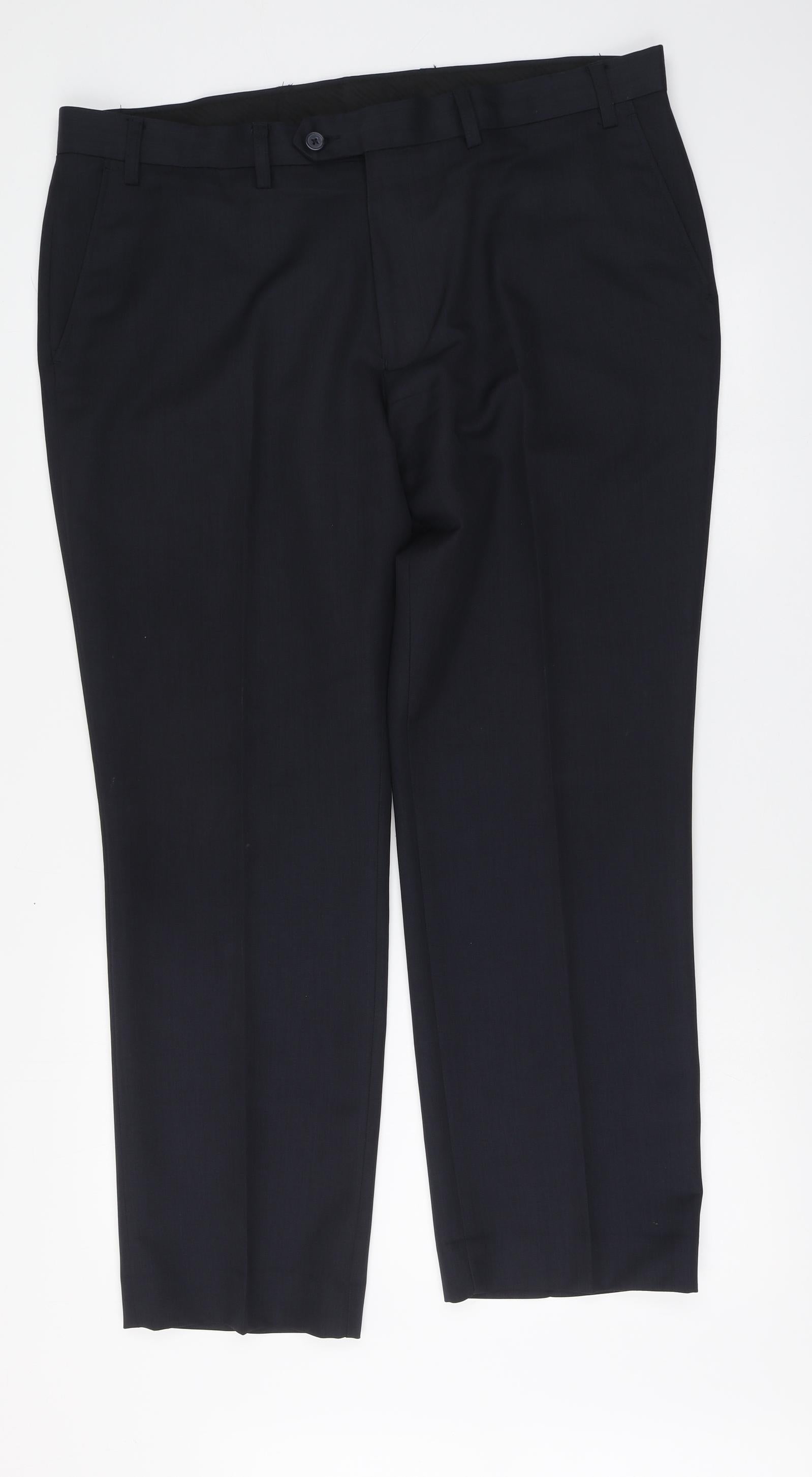 Shop Men's Tesco F&F Clothing Straight Trousers | DealDoodle