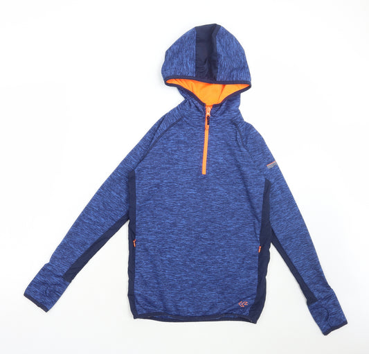 Dunnes Stores Boys Blue Jacket Size 10-11 Years Zip