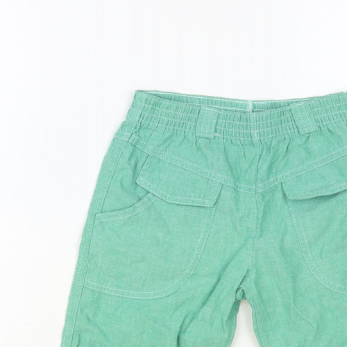 Chicco Boys Green Cotton Jogger Trousers Size 2 Years Regular Pullover