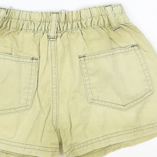 Debenhams Boys Beige Cotton Chino Shorts Size 3 Years Regular