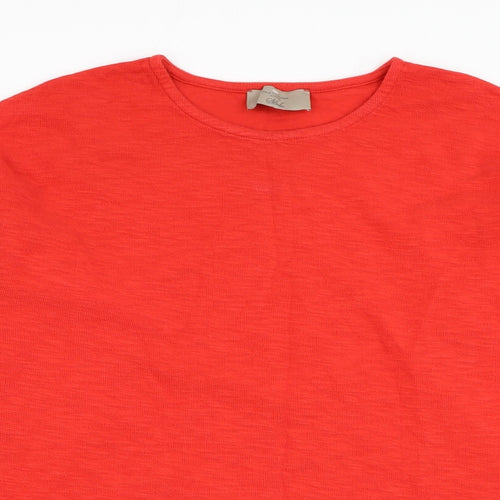 Paul Costelloe Womens Red Cotton Pullover Sweatshirt Size M Pullover