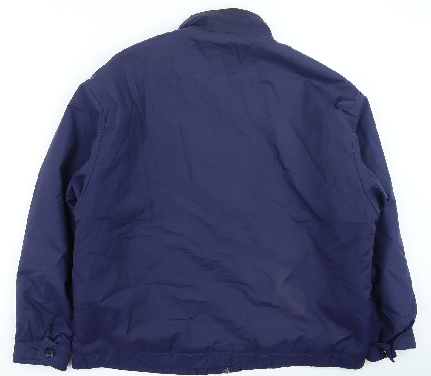 Casual Appeal Mens Blue Jacket Size L Zip