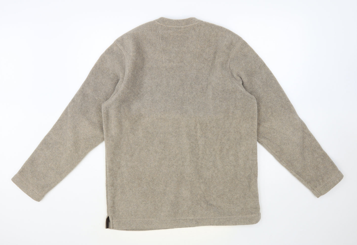 Matalan Mens Beige Polyester Pullover Sweatshirt Size S