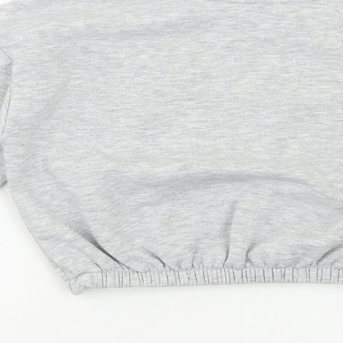 MISS EVIE Girls Grey Polyester Pullover Sweatshirt Size 9-10 Years Pullover - San Diego